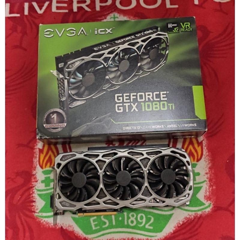 การ์ดจอ EVGA GeForce GTX 1080 Ti FTW3 GAMING 11GB - GDDR5X