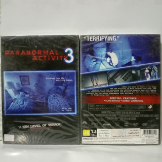 Media Play DVD Paranormal Activity 3 / เรียลลิตี้ ขนหัวลุก 3 (DVD) /S9621D (DVD ปกสวม)