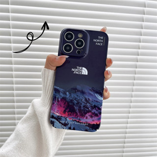 🔥ส่งจากไท🔥เคสไอโฟน 14Pro max แฟชั่น แนวโน้ม เคส for iPhone 11 12 13Pro 14 12Pro max 13 case ภูเขาหิมะ