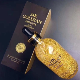 24K Goldzan Ampoule 99.9% Pure Gold By Skinature เซรั่มทองคำ 24K 100 Ml.