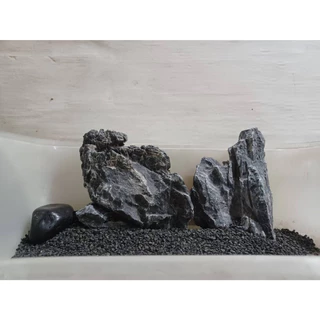 หินเซนริว รวม1กิโล หินตกแต่งตู้ปลา หินจัด Layout หินจัดตู้ปลา Seiryu Stone หินเซนริว