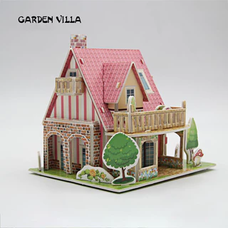 จิ๊กซอว์โมเดล จิ๊กซอว์โมเดลบ้าน จิ๊กซอว์สามมิติ จิ๊กซอว์กระดาษ 3D Jigsaw Puzzle