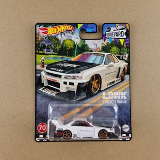 Hotwheels Boulevard รุ่น Nissan GTR R34 ล้อยาง