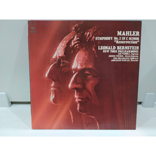 2LP Vinyl Records แผ่นเสียงไวนิล MAHLER SYMPHONY No. 2 IN C MINOR "Resurrection  (J14D38)