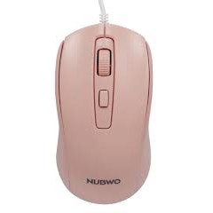 (NM157) MOUSE (เมาส์) NUBWO USB OPTICAL COLORAll Windows / Android / Mac / Smart TV • All Windows / Android / Mac / Smar