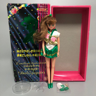 เซเลอร์มูนตุ๊กตาวินเทจ Sailor Moon Sailor Jupiter Excellent Team Vintage Doll