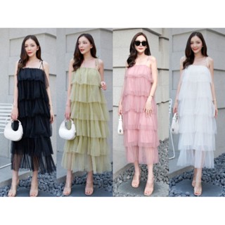 Chiffon Dress เดรสชีฟองเนื้อนิ่ม ใส่แล้วสวยมากเลยค่า😍