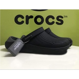 Crocs Lite Ride Clog รองเท้าแตะ แบบลำลอง มาใหม่สุดฮิต ใส่ได้ทุกเพศ มีส่วนลดราคา