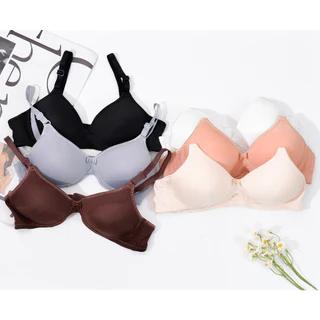 ชุดชั้นในสตรี ใส่สบาย ไซส์ 32-38 มีฟองน้ำบางๆ ไม่มีขอบ ราคาส่ง มีจำนวนจำกัดค่ะ Daisybra 3085