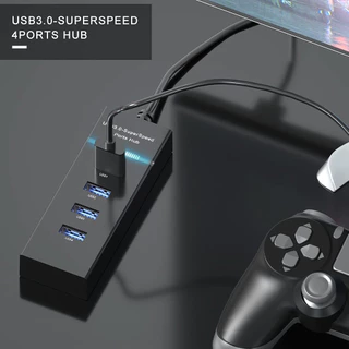 USB ความเร็วสูง 4 พอร์ตฮับ USB 3.0 USB HUB Adapter สำหรับ PC แล็ปท็อปอุปกรณ์เสริมคอมพิวเตอร์
