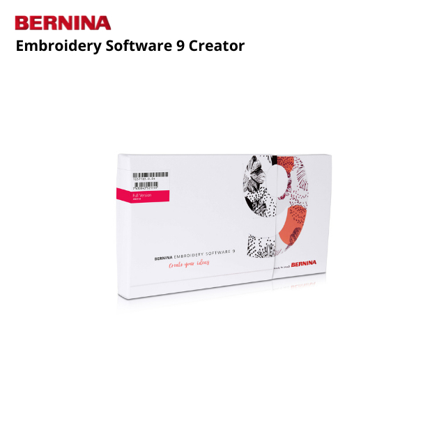 BERNINA โปรแกรมสร้างลาย Embroidery software Creator โปรแกรมแท้ ใช้กับจักรปักคอมพิวเตอร์ได้ทุกรุ่น ทุกยี่ห้อ