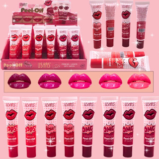 Peel-oof LIP GLOSS  ลิปก็อต+ลิปลอก +บำรุงริมฝีปาก มาพร้อมกับความเงา ฉ่ำวาวสีสวย มีให้เลื้อกถึง 3สี 3ลุค