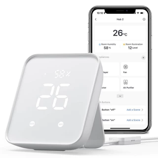 SwitchBot Hub 2 อุปกรณ์ควบคุมรีโมทอินฟราเรด