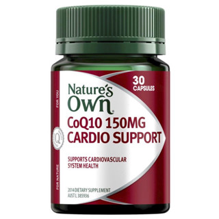 Natures Own CoQ10 Cardio Support 150mg 30 Capsules