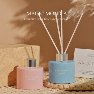 Magic Monica ก้านไม้หอมปรับอากาศ ก้านไม้หอมอโรม่ามินิมอลสีสันสดใส ของขวัญคนพิเศษ ของขวัญวันเกิด ของชำร่วยงานแต่ง มินิมอล