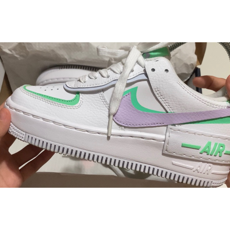 📌ส่งต่อส่งฟรี Nike Air Force 1 Shadow (ของแท้) รองเท้าผู้หญิง