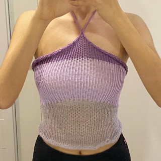 Tube top knit-Handmade