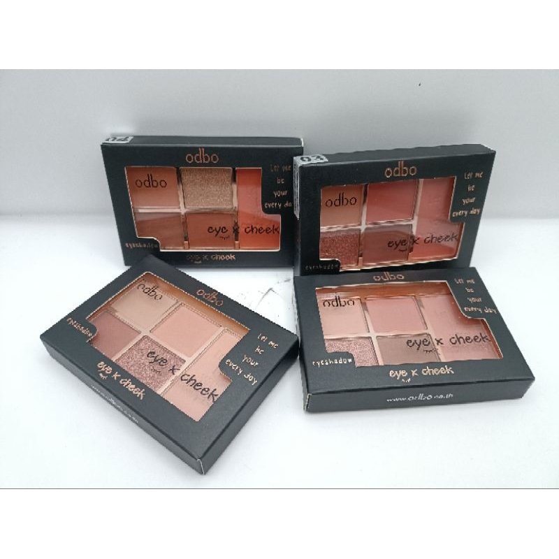 odbo eye x cheek โอดีบีโอ อาย เอ็กซ์ ชีค อายแชโดว์&บลัชออน