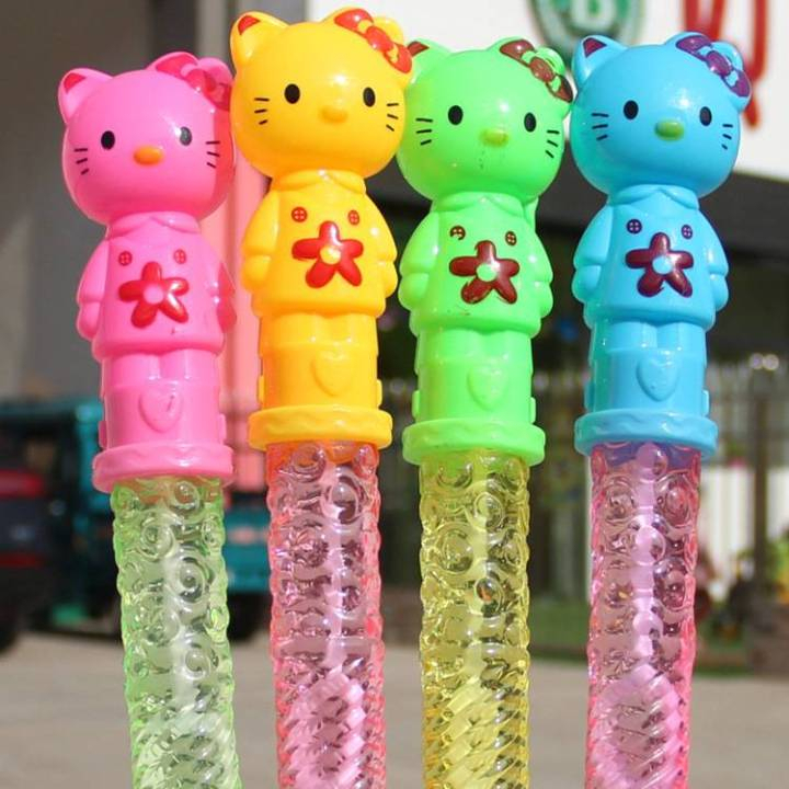 Big Bubble เป่าฟองสบู่ ลายการ์ตูนน่ารัก เป่าฟองแท่ง ของเล่นเสริมพัฒนาการ ของเล่นเด็ก สีสันสวยงาม