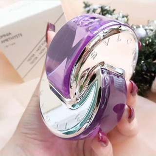 กล่องเทสสีขาว Bvlgari Omnia Amethyste Eau De Toilette 65ml.