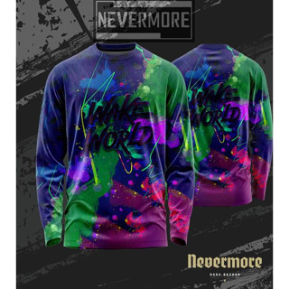 NEVERMORE T-SHIRT 3D  ใส่ได้ทั้งชายและหญิง