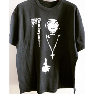 เสื้อมือสองสภาพดีVintage Big L Flamboyant For Life  Rap Tee Hip Hop