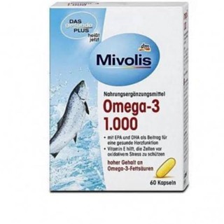 Mivolis Omega-3 1000mg, 60 capsules