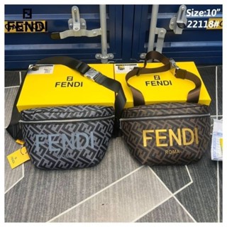 เช็คของก่อนสั่ง งานพร้อมกล่อง กระเป๋าคาดอก fendi คาดอกผู้หญิง คาดอกผู้ชาย