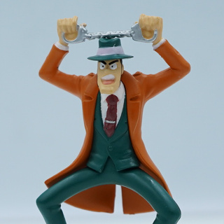 Bandai Lupin the third Zenigata ของสะสมญี่ปุ่น Figures Vintage keychain models Collectible Japan Vintage พวงกุญแจ เเละๆ