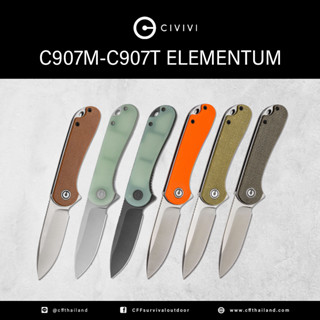 มีดพับ CIVIVI C907M-C907T Elementum