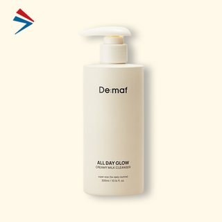 All Day Glow Creamy Milk Cleanser คลีนเซอร์ น้ำนม ล้างเครื่องสำอางหมดจด ทำความสะอาดลึกถึงรูขุมขน หน้าชุ่มชื้นไม่แห้งตึง