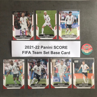 England การ์ดสะสมฟุตบอล 2021 -22 Panini FIFA Score Team Set Base Card