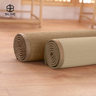 Silive Shop  ที่นอน พรมไม้ไผ่ สไตล์ญี่ปุ่น เสื่อทาทามิ #GK