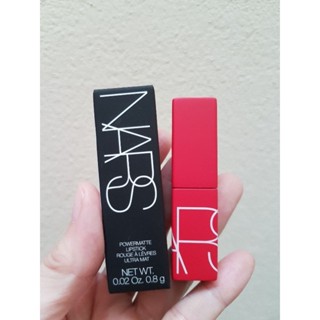 NARS POWERMATTE LIPSTICK ลิปสติกเนื้อแมตต์ รุ่นใหม่ #132 สีแดง ดราก้อนเกิร์ล 0.8 g.