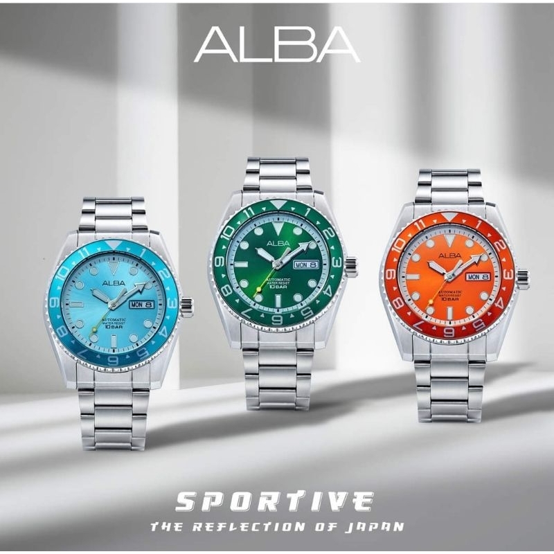 นาฬิกาข้อมือผู้ชาย  Alba Sportive Automatic