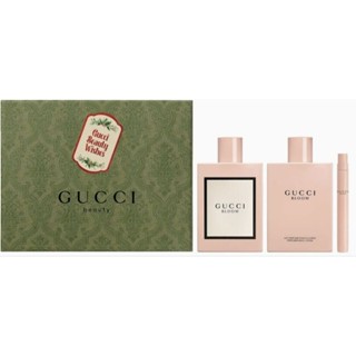 GUCCI-BLOOM EDP 100ml + Body Lotion 100ml+ PenSpray 10ml Set (3pcs.)No box