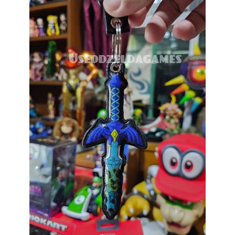 พวงกุญแจเซลด้า zelda keychain  Gnarly Master Sword