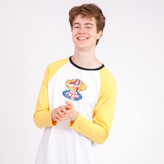 PAUL FRANK เสื้อแขนยาวผู้ชาย MENS L/S TEE RUGBY