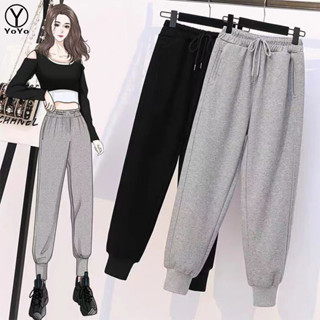 YOYO พักผ่อนกางเกงแฟชั่นกีฬา กางเกงขายาว กางเกงแฟชั่น ทรงสวย…