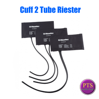 Cuff 2 tube Riester ผ้าพันแขนสำหรับเครื่องวัดความดัน Riester