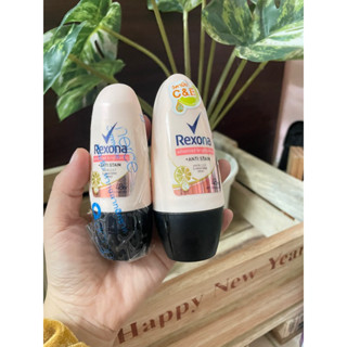 Rexona เรโซนา โรลออน 50ml/25ml สูตรแอนตี้สเตน