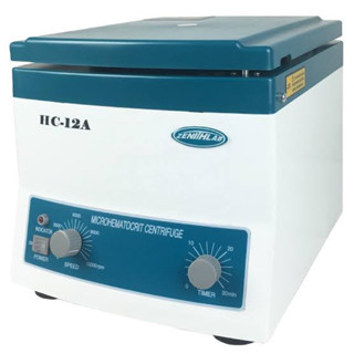 Zenith Lab เครื่องปั่นหาเปอร์เซ็นต์เม็ดเลือดแดงอัดแน่น Hematocrit Centrifuge รุ่น HC-12A