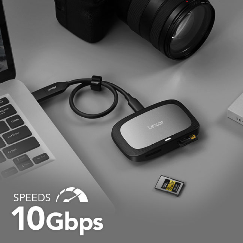 การ์ดรีดเดอร์ Lexar Dual-Slot CFexpress TypeA, SD Card_6