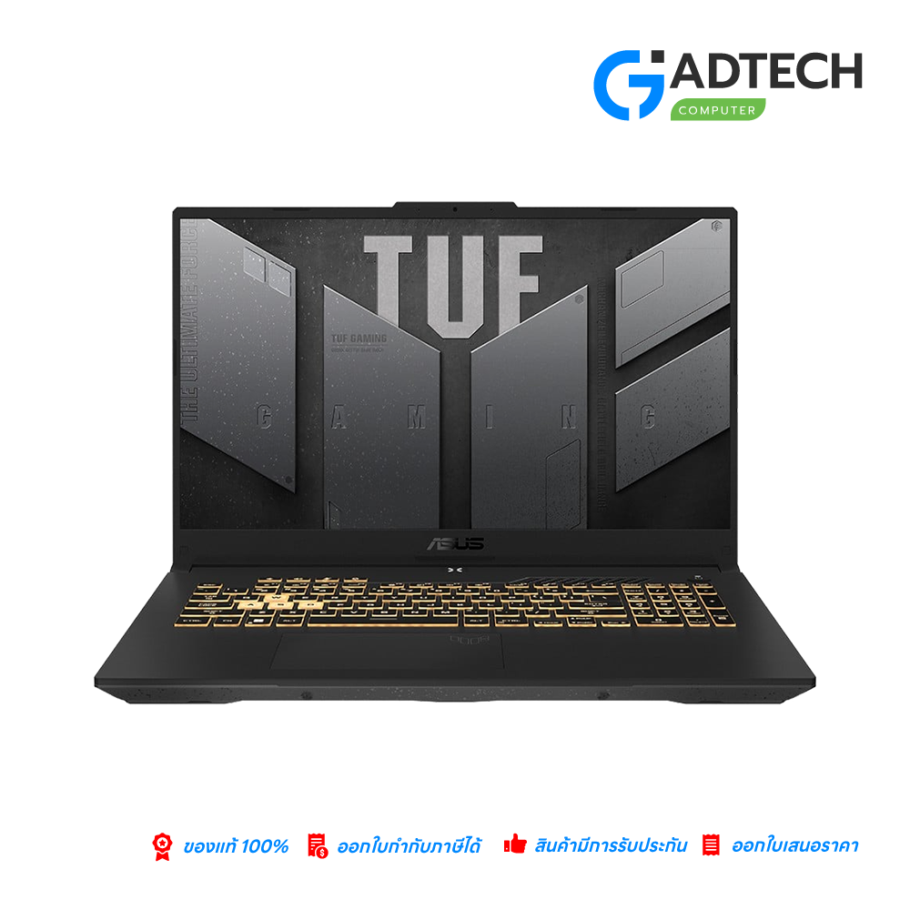 NOTEBOOK (โน้ตบุ๊ค) ASUS TUF GAMING F17 FX707ZU4-HX019W