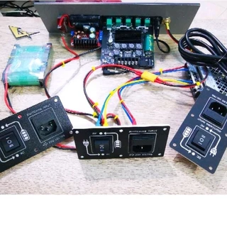 ชุดสวิตช์​เลือกไฟ 2 ระบบ DC/AC แถมฟิวส์​