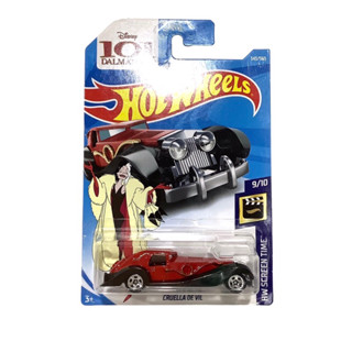 Hotwheels Cruella Devil รถการ์ตูน งานปีเก่า 2018