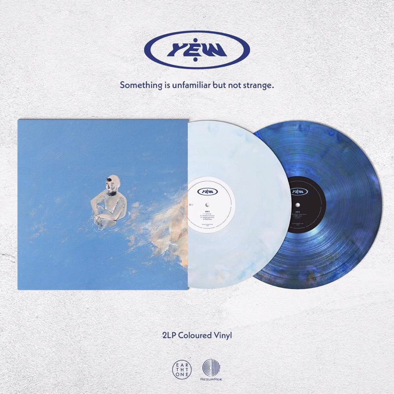 2 LP Vinyl แผ่นเสียง ไวนิล YEW - Something is unfamiliar but not strange (0707)