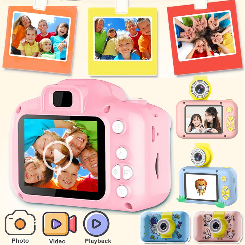 พร้อมส่งจ้ากล้องถ่ายรูปเด็กตัวใหม่ ถ่ายได้จริง! กล้องดิจิตอล ขนาดเล็ก ของเล่น สำหรับเด็ก ถ่ายรูป ถ่ายวีดีโอ