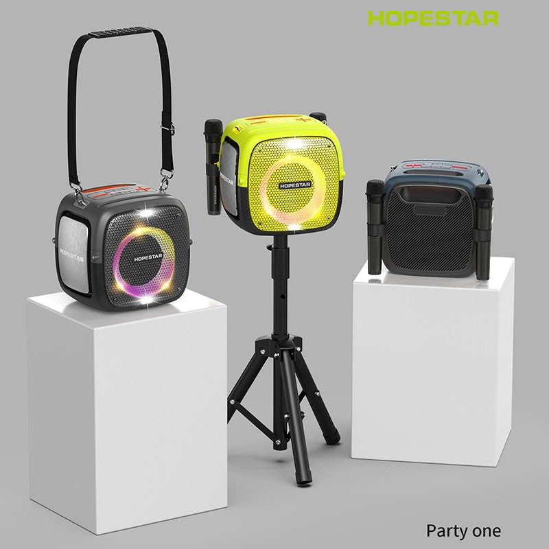 💥HOPESTAR PARTYONE ลำโพงบลูทูธ 80 W แถมไมค์ลอย 2 ตัว