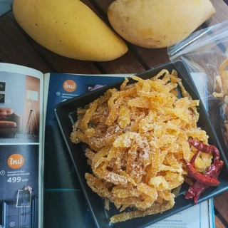 มะม่วงหยีแซ่บ🌶️ร้านป้าแต๋ว รสชาติเผ็ดจี๊ดอร่อยนัว เป็นมะม่วงคลุกพริกเกลือสูตรทางร้าน